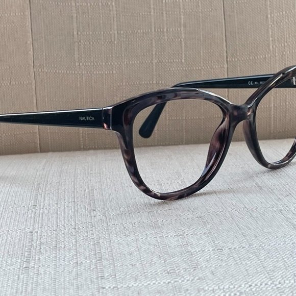 Nautica Women Eyeglasses Sunglasses Frame Purple Tortoise NLS6003 55[]17 140 - Picture 2 of 12